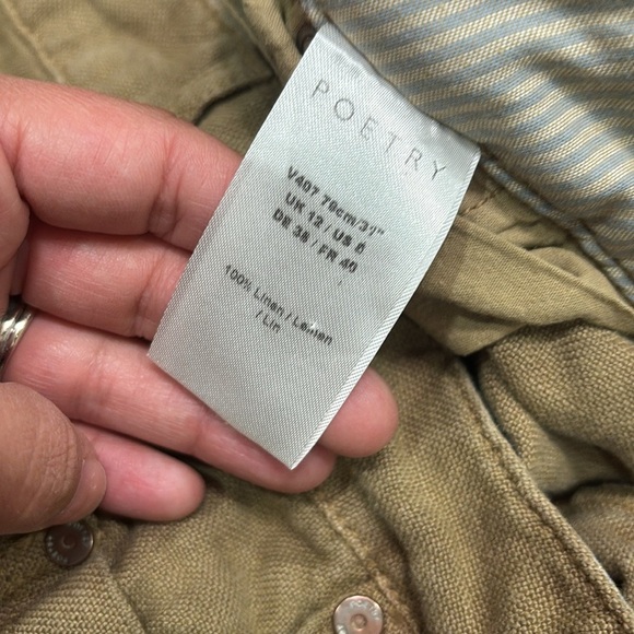 Poetry Linen Pants - Picture 3 of 4